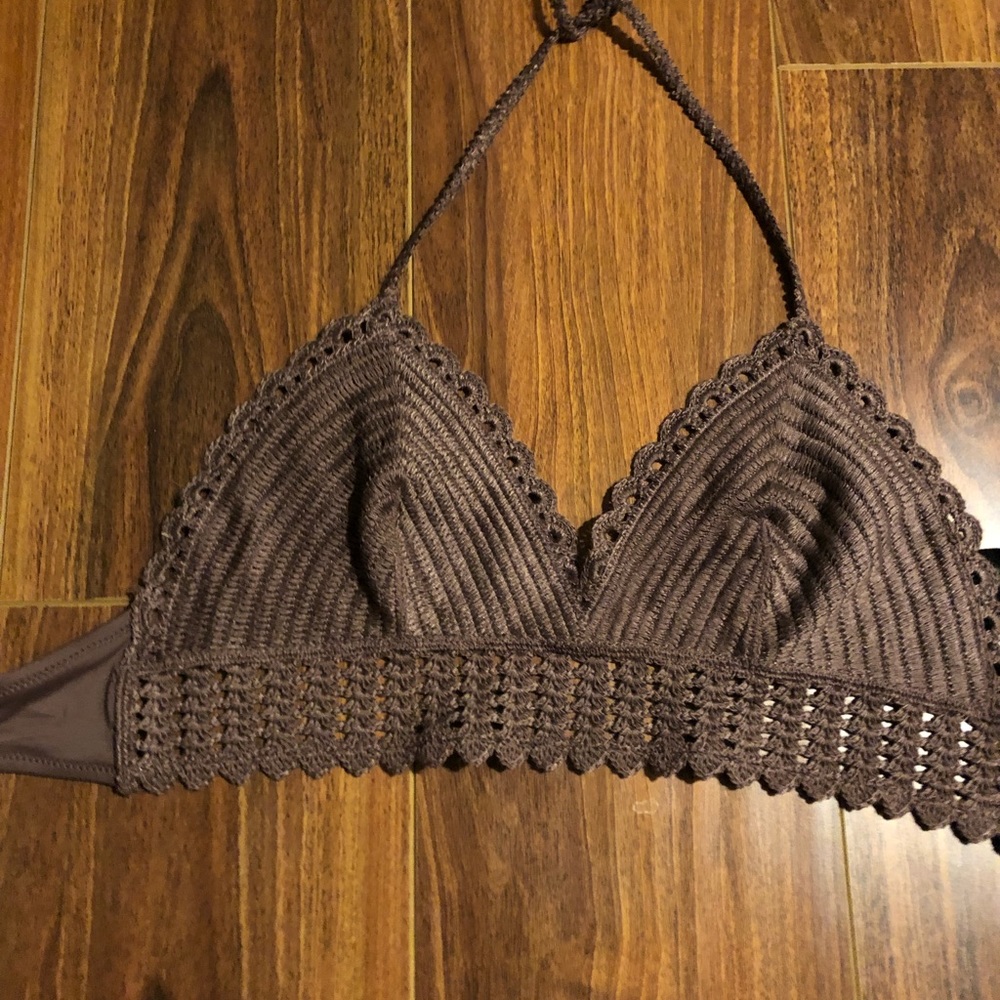 Knit festival swim top, h&m